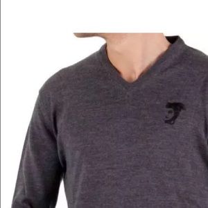 NWT Versace Collection Large Grey Sweater